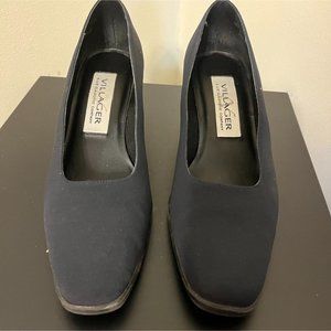 Liz Claiborne Womens Villager Stephaine Navy Pump Heels Size 6.5